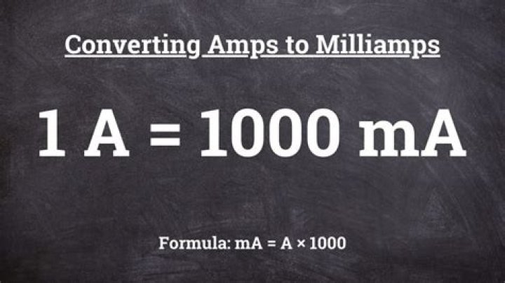 What is 1000ma?