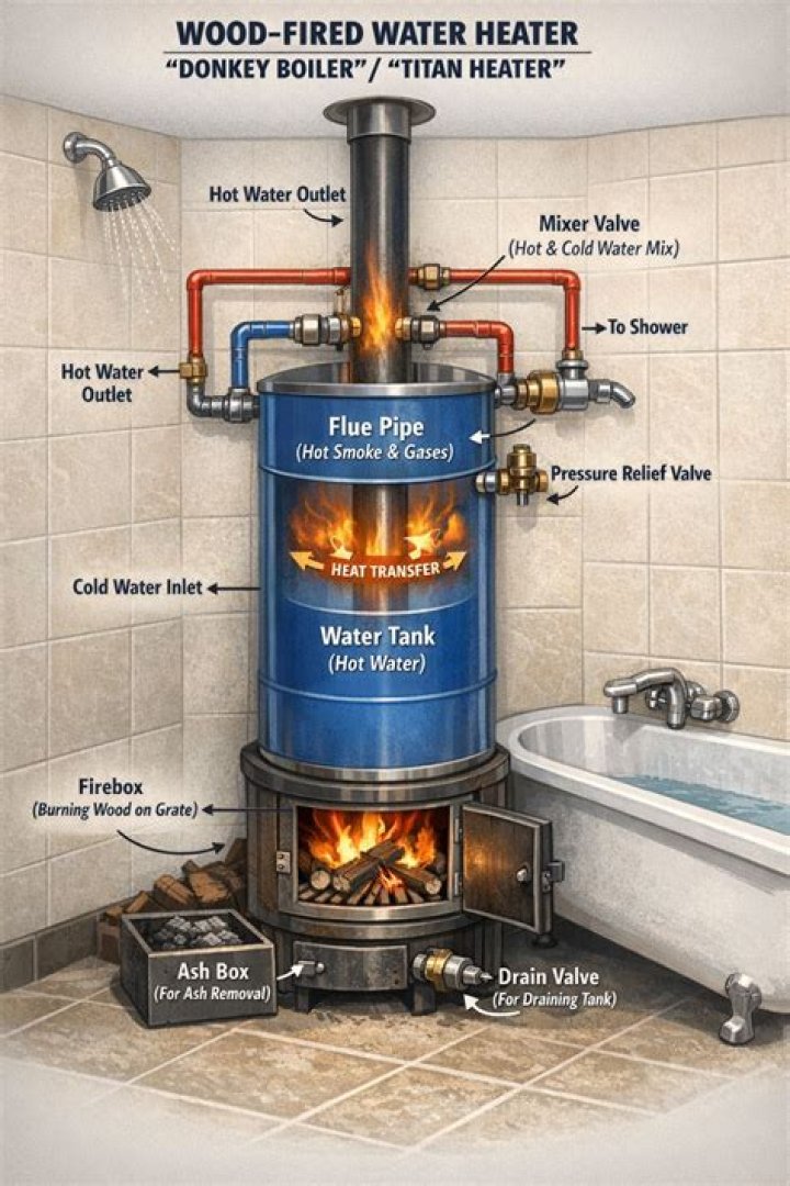 What is a donkey boiler?