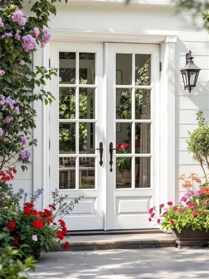 What is a French style door?