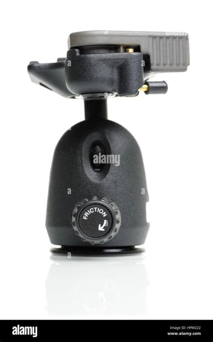 What is a friction head tripod?