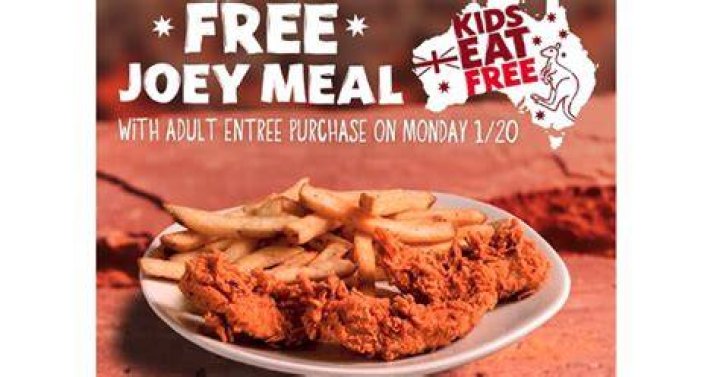 What is a Joey entree at Outback?