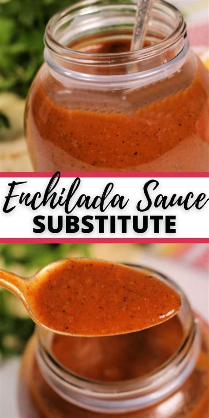 What is a substitute for enchilada sauce?