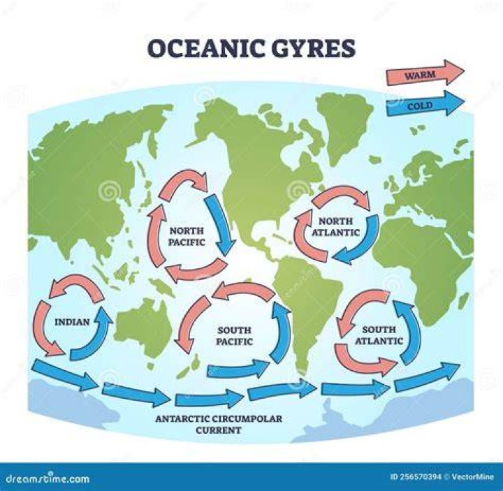 What is an example of a gyre?