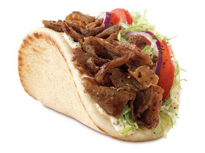 What is Arby’s Greek gyro meat made of?