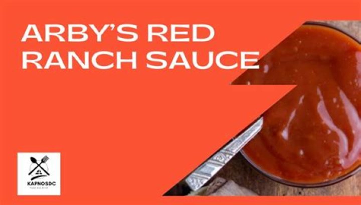 What is Arby’s gyro sauce?