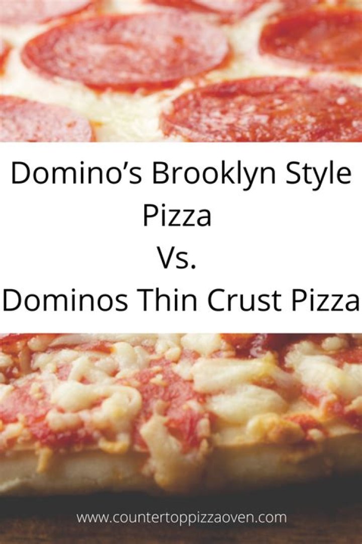 What is Brooklyn style pizza vs thin crust?