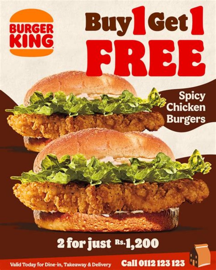 What is Burger King buy one get one for a dollar?