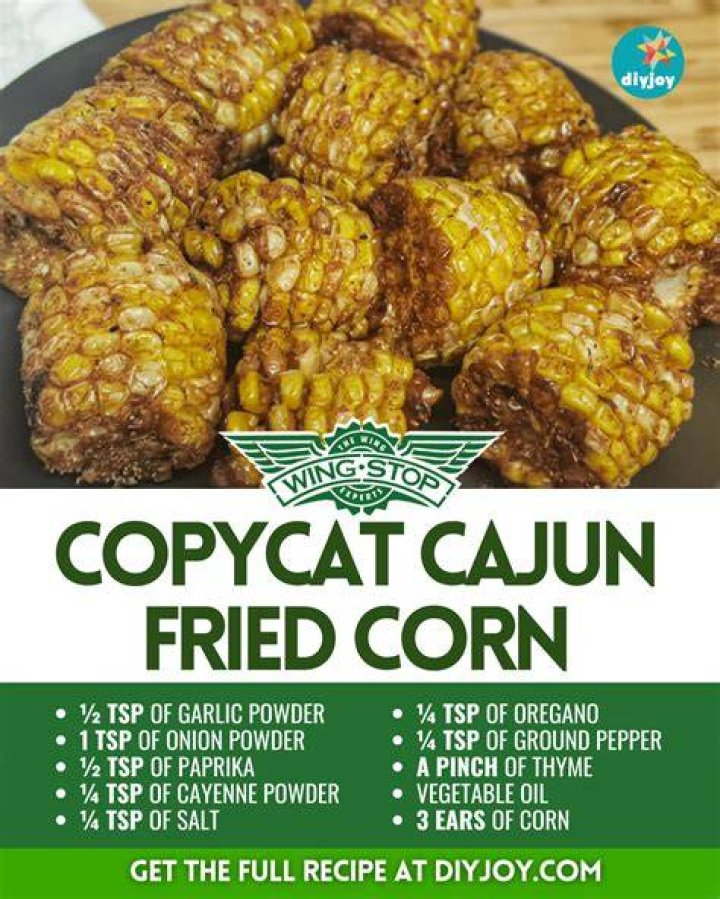What is Cajun fried corn at Wingstop?