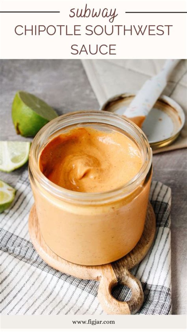 What is chipotle southwest sauce made of?