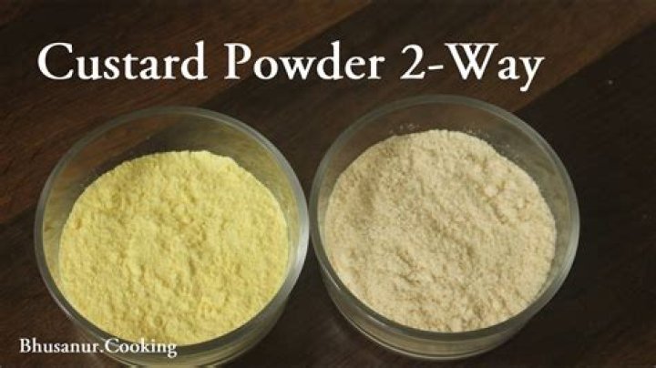 What is custard powder called in USA?
