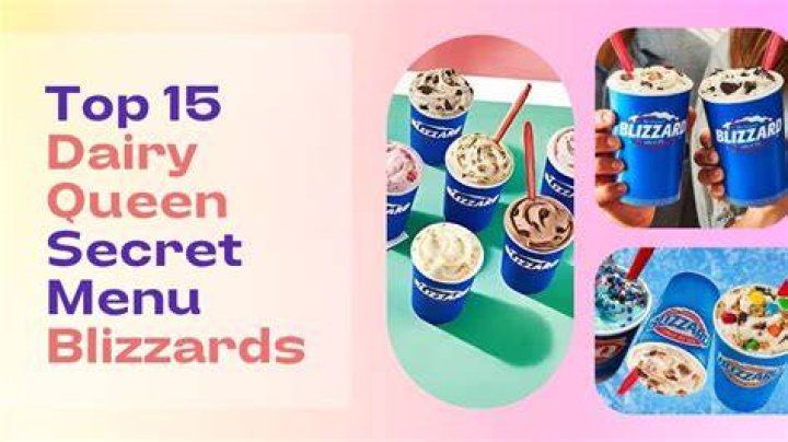 What is Dairy Queen secret menu?