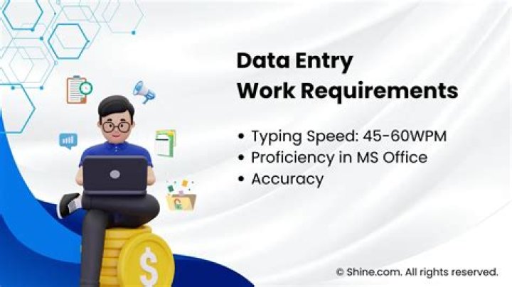 What is data entry skills?