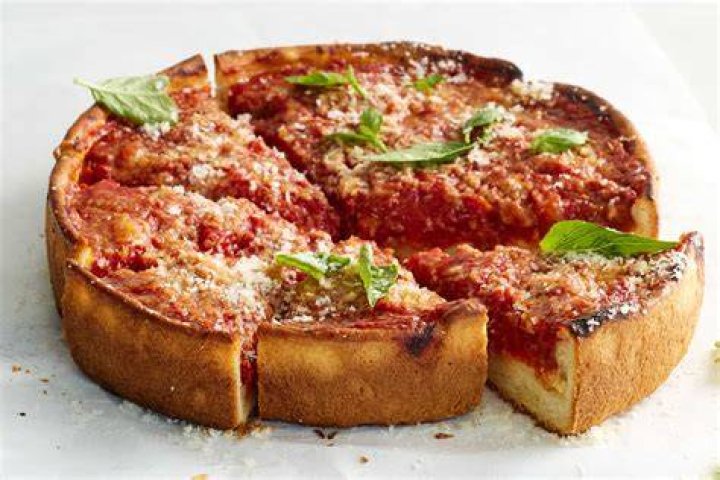 What is deep deep dish pizza?