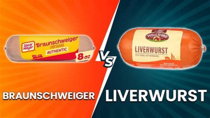 What is difference between liverwurst and Braunschweiger?