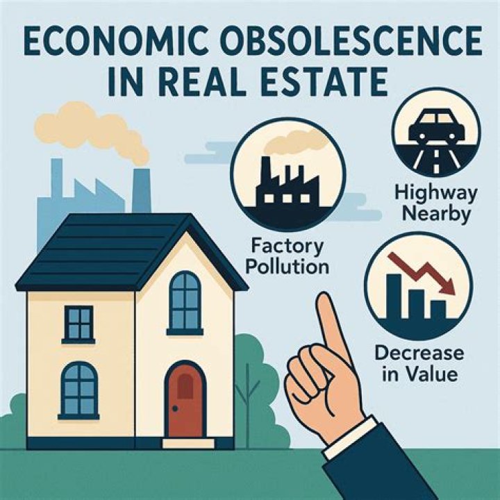 What is economic obsolescence in real estate?