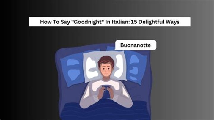 What is Goodnight Italian?