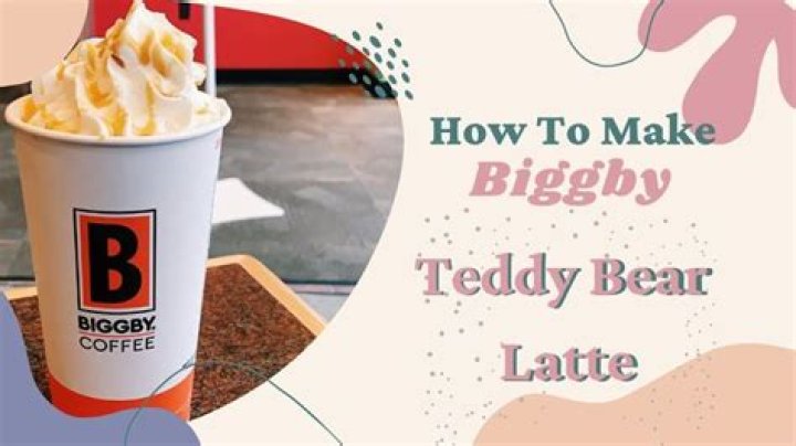 What is in a teddy bear from biggby?