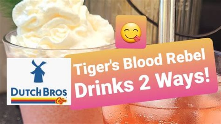 What is in a tiger’s blood rebel?