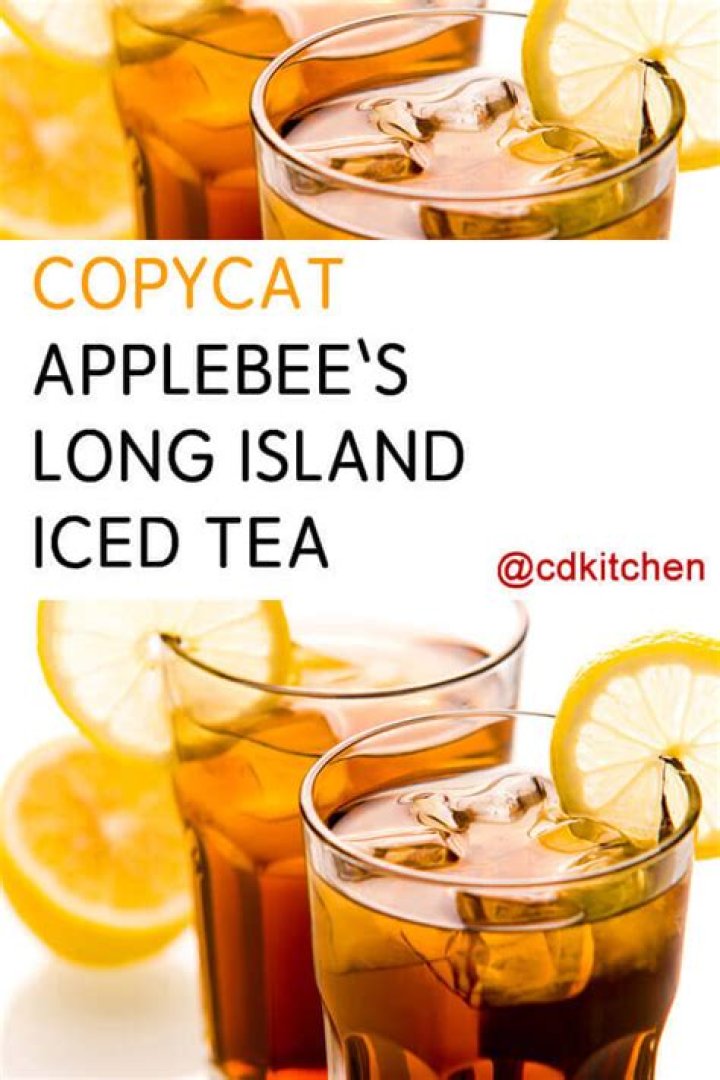 What is in Applebee’s Long Island Iced Tea?
