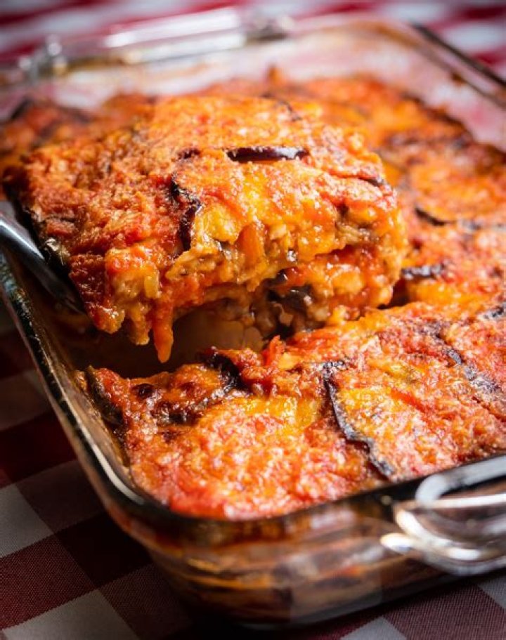 What is in eggplant parmigiana?