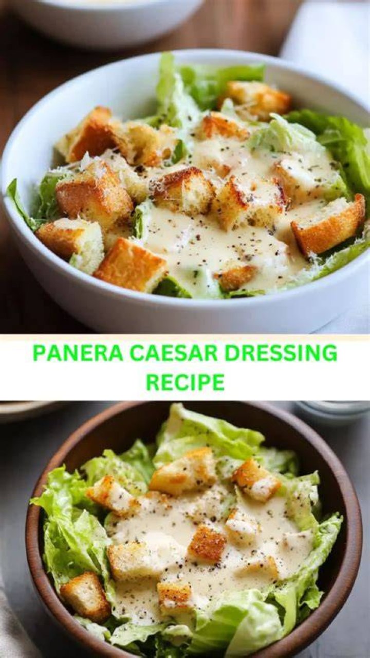 What is in Panera Caesar dressing?
