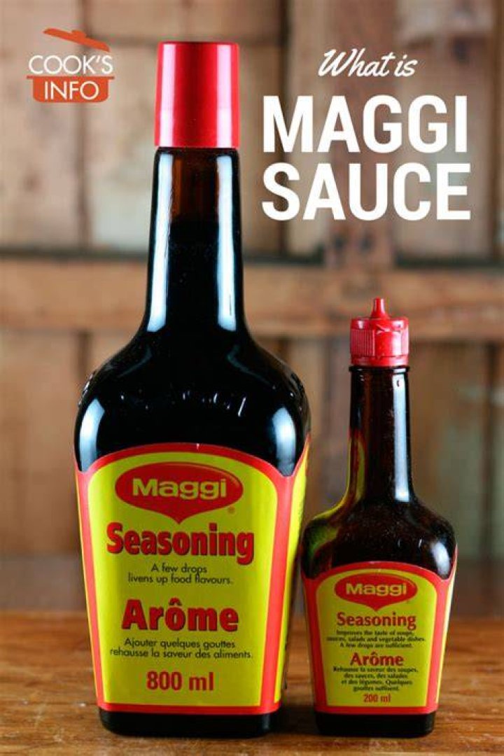 What is Maggi seasoning made of?