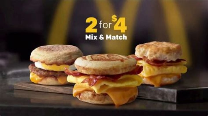 What is McDonald’s 2 for 4 breakfast deal?