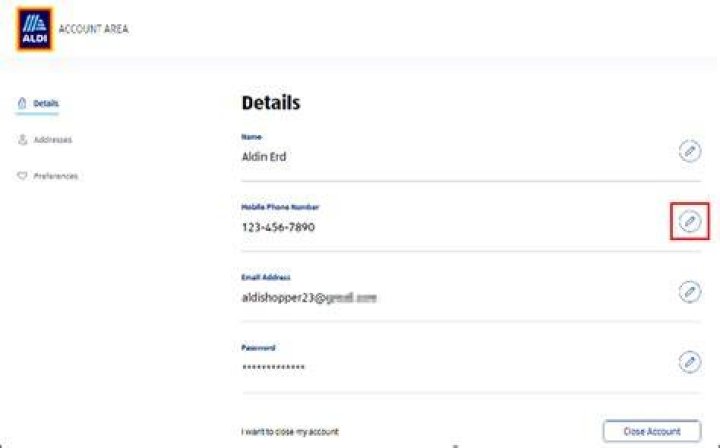 What is my Aldi phone number?