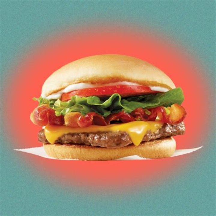 What is on a Wendy’s JR bacon cheeseburger?