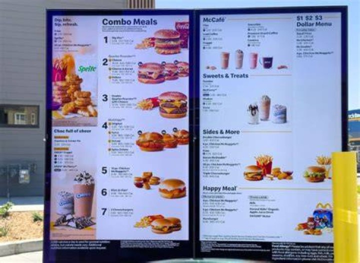 What is on McDonald’s 2 for $2 menu?