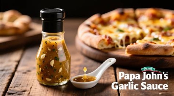 What is Papa John’s spicy garlic sauce made of?