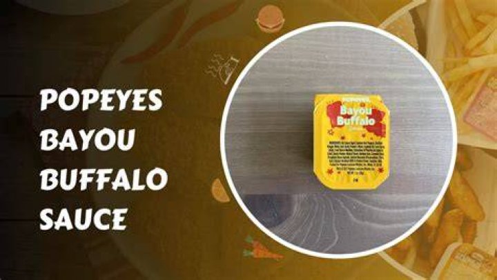 What is Popeyes Bayou Buffalo sauce?