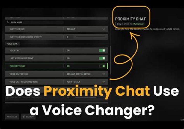 What is proximity chat warzone?