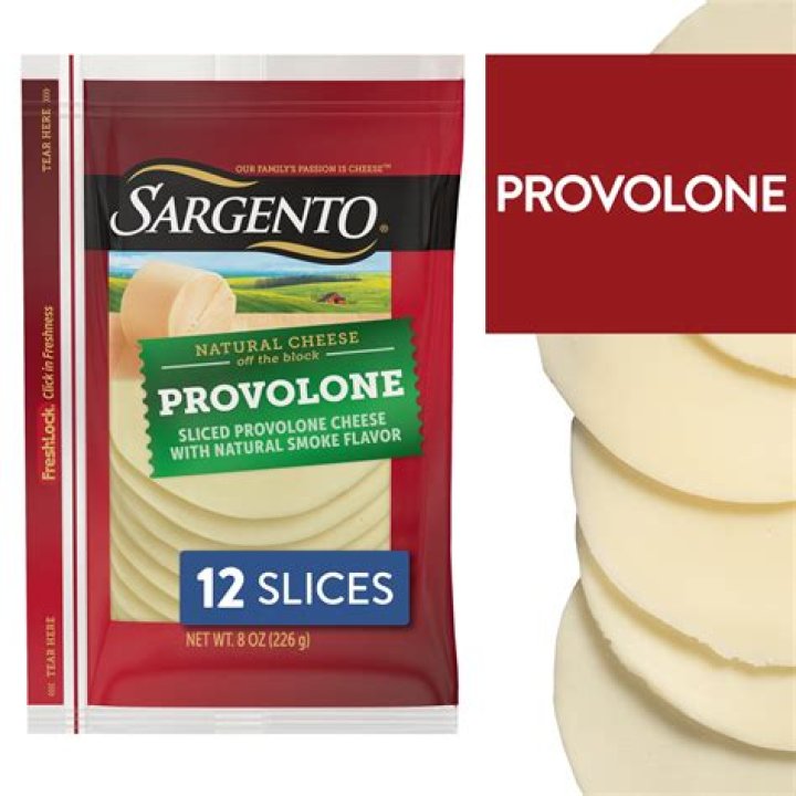 What is sliced provolone?