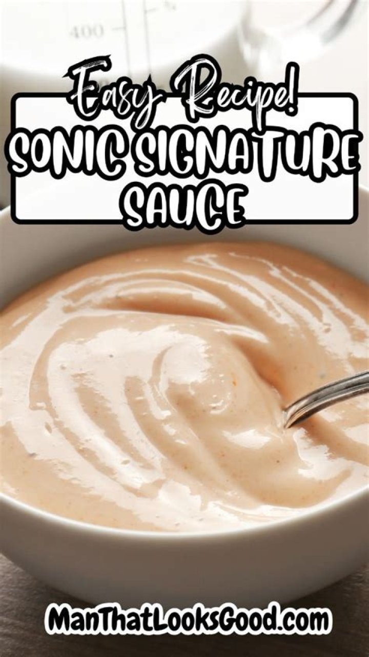 What is Sonic’s signature sauce?