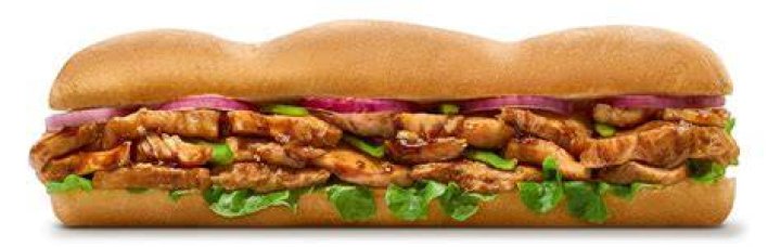 What is subway teriyaki chicken made of?