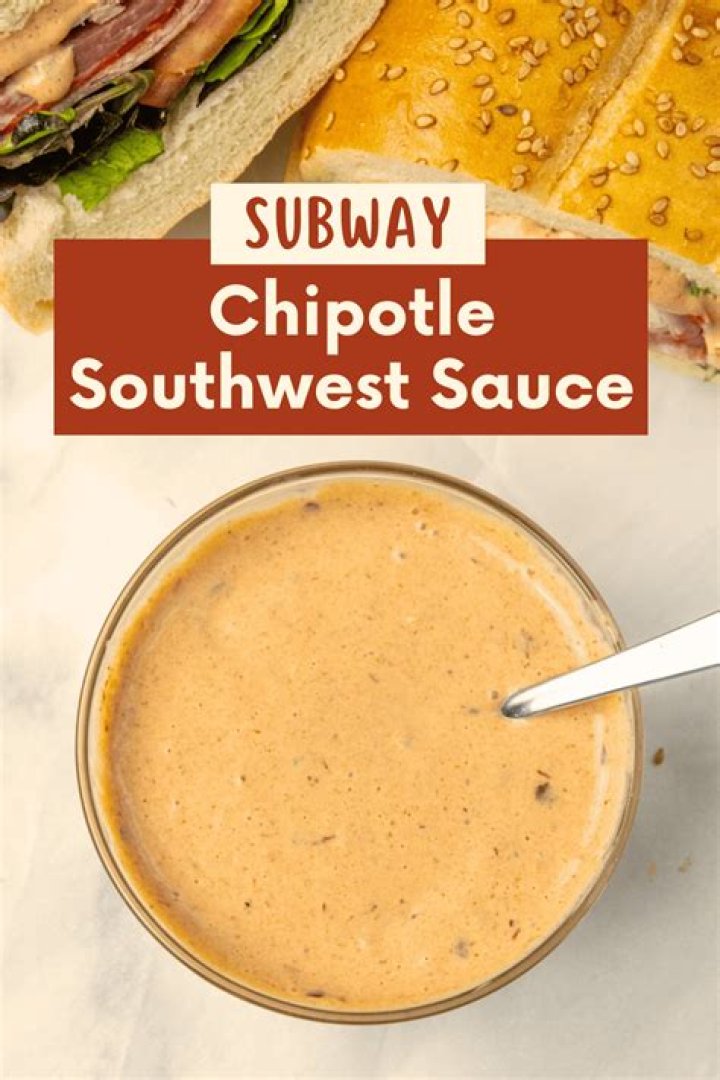 What is subways southwest sauce made from?