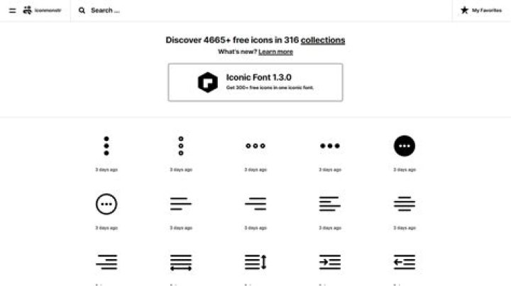 What is the 3 dots icon called?