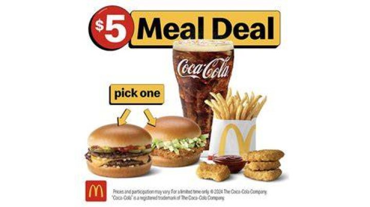 What is the $5 meal deal at McDonald’s 2020?