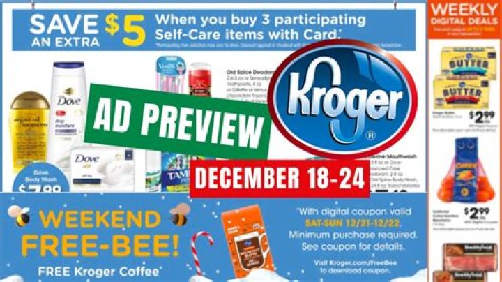 What is the 5x event at Kroger?