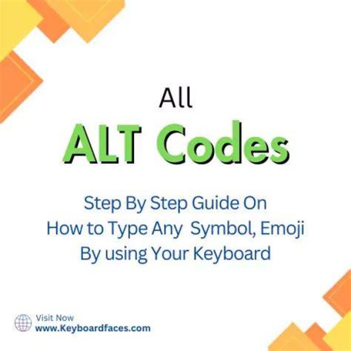 What is the alt code for a dot?