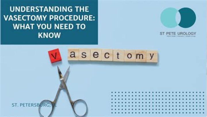 What is the average age for a vasectomy?