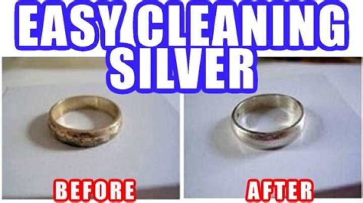 What is the best home remedy to clean silver?