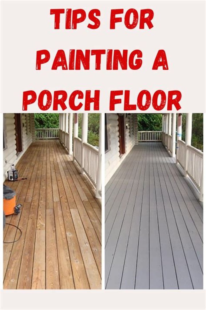 What is the best paint for a wood porch floor?