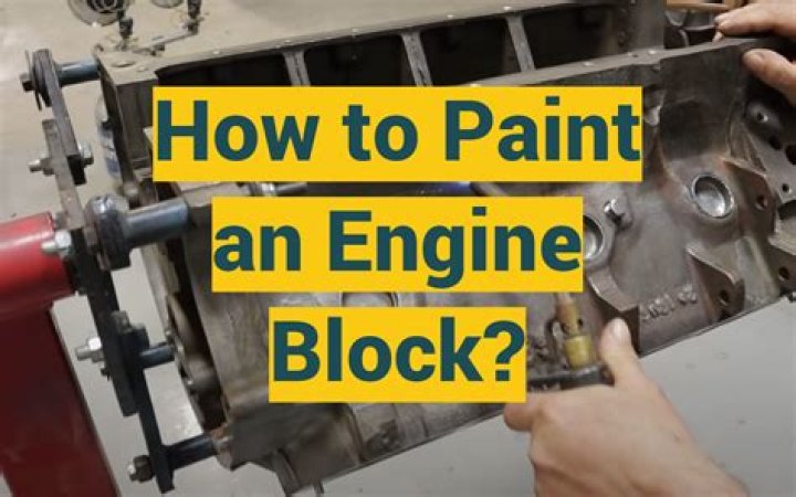 What is the best paint for an engine block?