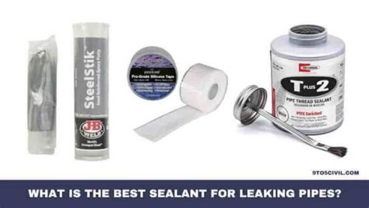 What is the best sealant for leaking pipes?