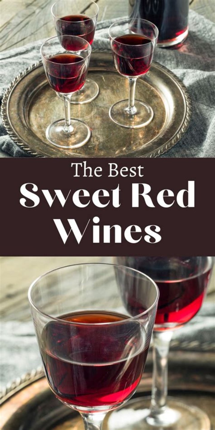 What is the best sweet red wine to drink?