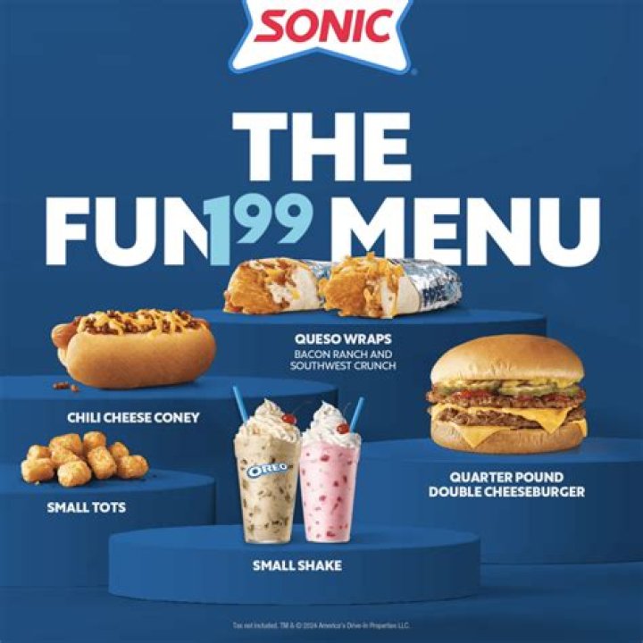 What is the best thing to order at Sonic?