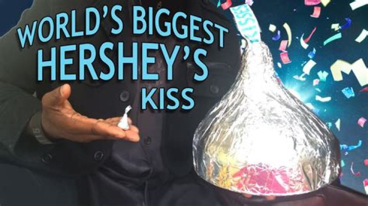 What is the biggest Hershey Kiss?