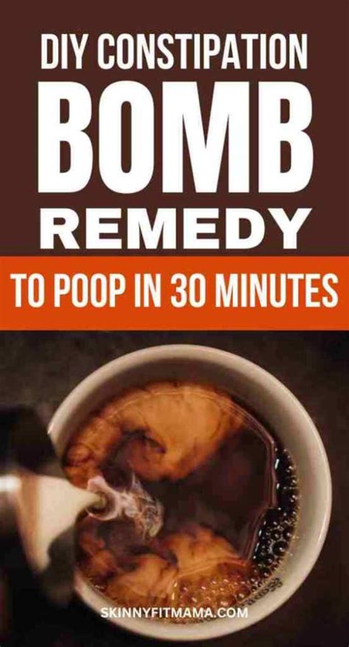 What is the bomb for constipation?
